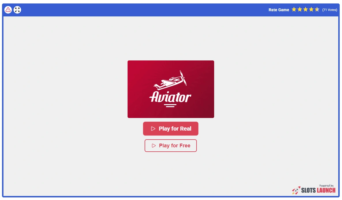 Play Aviator at Glory casino